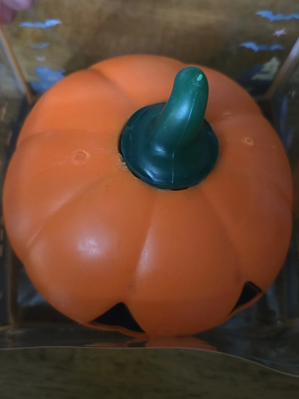 Happy Halloween Orange Jack-O'-Lantern Jumbo Squishy